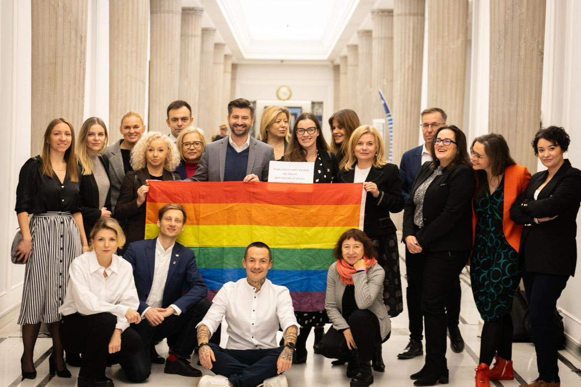 I became the Vice-Chair of the Parliamentary Group for Equality of the LGBT+ Community, the Parliamentary squad  for the Situation of Women on the Labour marketplace  and the Parliamentary squad  for the City of Warsaw!