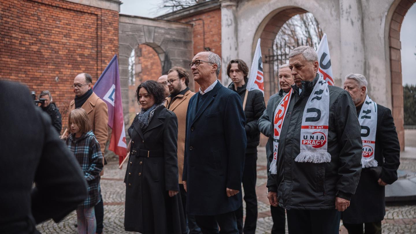 Posłanka Lewicy Anna-Maria Żukowska na obchodach Narodowego Święta Niepodległości
