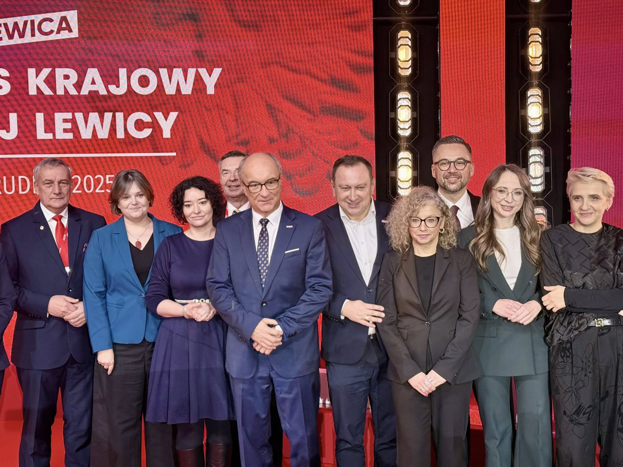 Anna-Maria Żukowska i posłowie Lewicy na kongresie krajowym nowej lewicy
